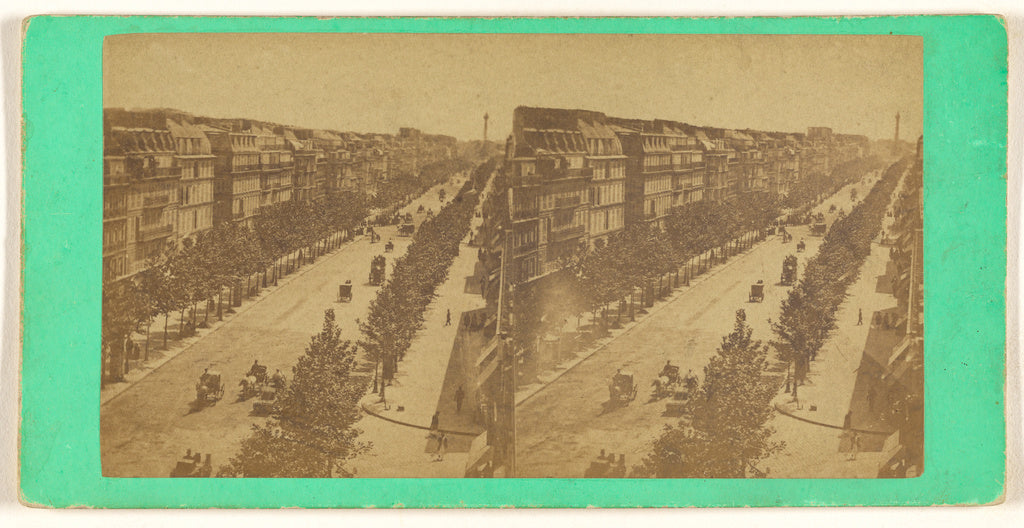 Unknown maker, French:[Boulevard Baumarchais], Poster Print Wall Art