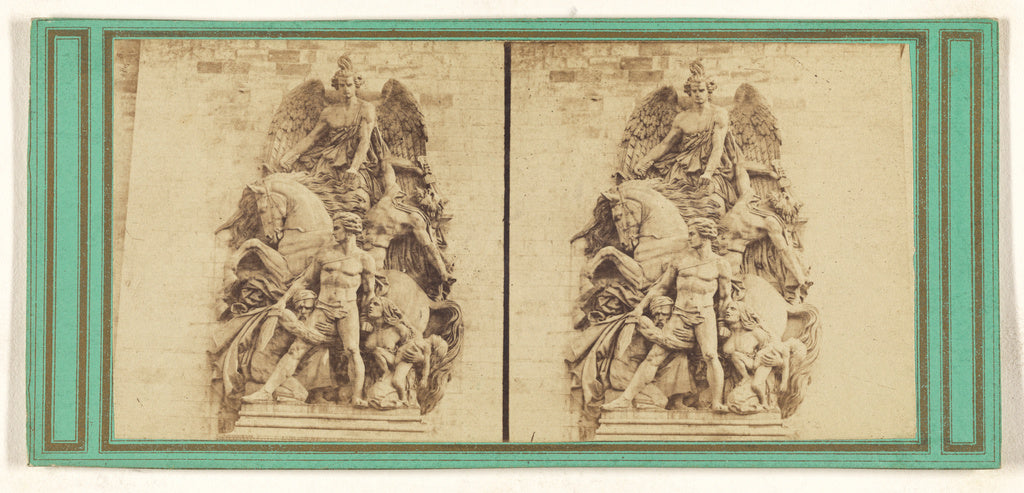Unknown maker, French:[La guerre Bas-relief de l'arc de l'Et, Poster Print Wall Art