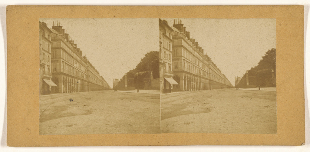 Unknown maker, French:[Rue de Rivoli], Poster Print Wall Art