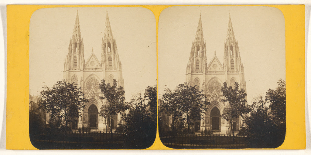 Unknown maker, French:[Eglise Ste. Clotilde], Poster Print Wall Art