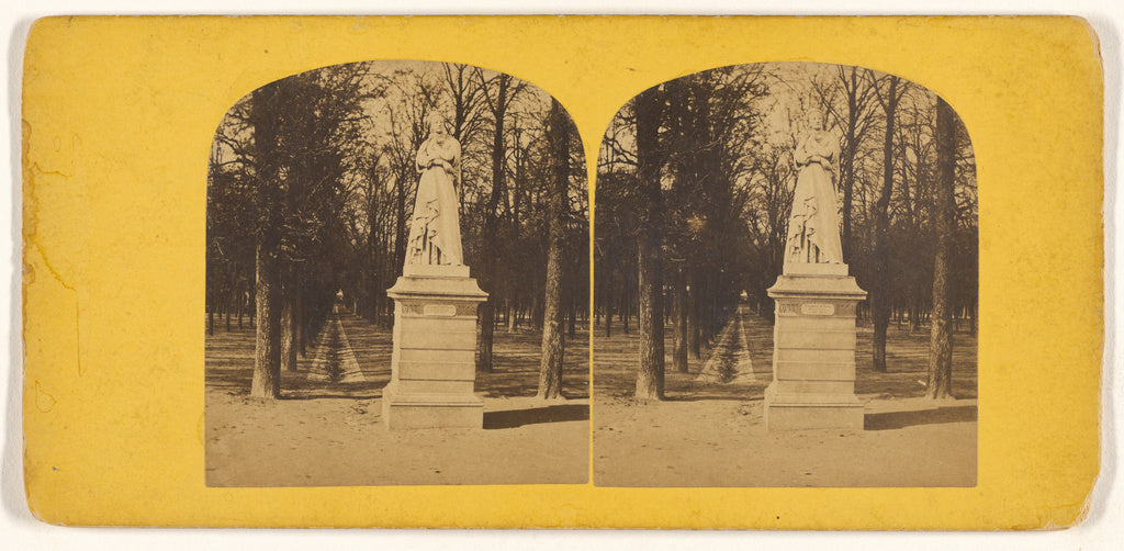 Unknown maker, French:[Jardin Luxembourg], Poster Print Wall Art