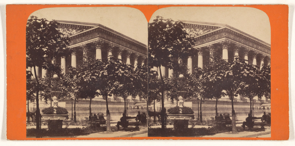 Unknown maker, French:[La Madeleine, Paris], Poster Print Wall Art