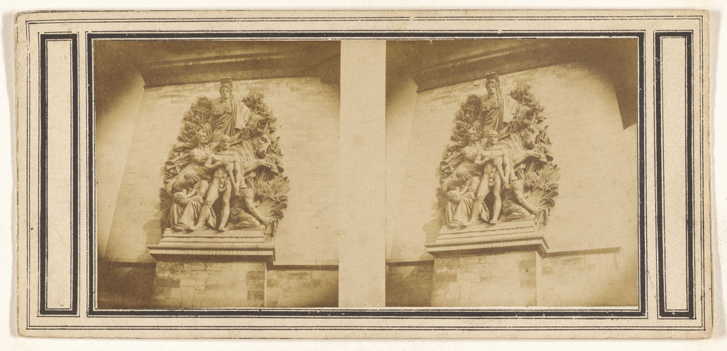 Unknown maker, French:[Arc de Triomphe. L'Argriculture, Pari, Poster Print Wall Art
