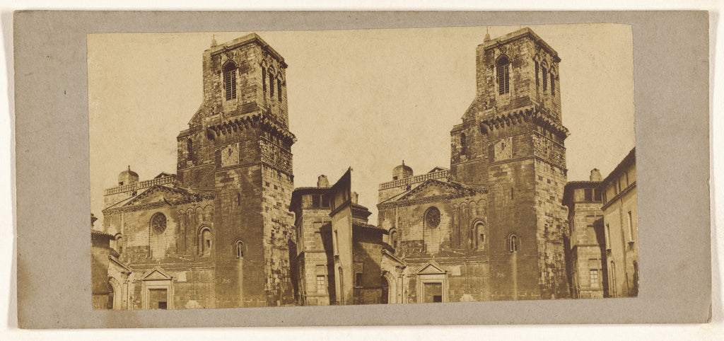 Unknown maker, French:[Cathedral, France?], Poster Print Wall Art