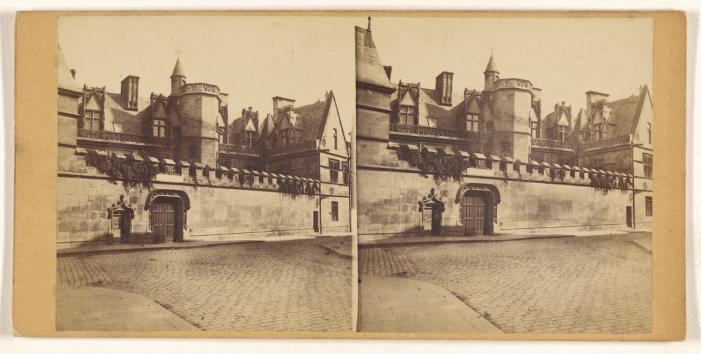 Unknown maker, French:[Hotel de Cluny, Paris], Poster Print Wall Art