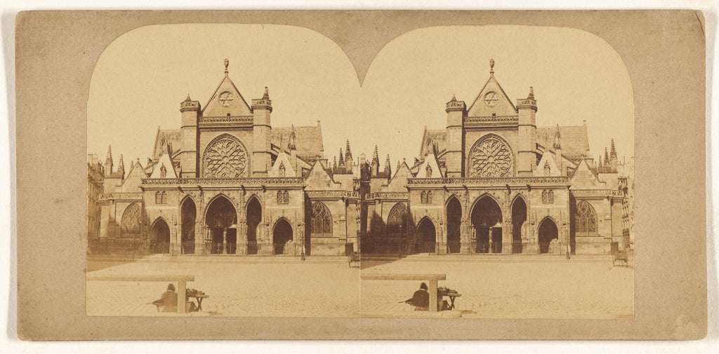 Unknown maker, French:[St. Germain l'Auxerrois, Paris], Poster Print Wall Art