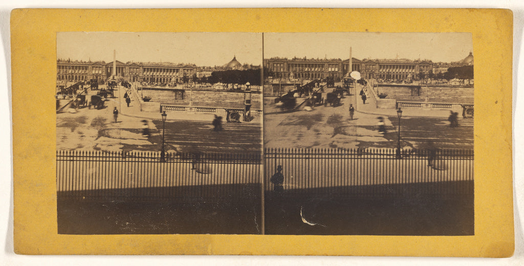 Unknown maker, French:[Place de la Concorde, Paris, France], Poster Print Wall Art