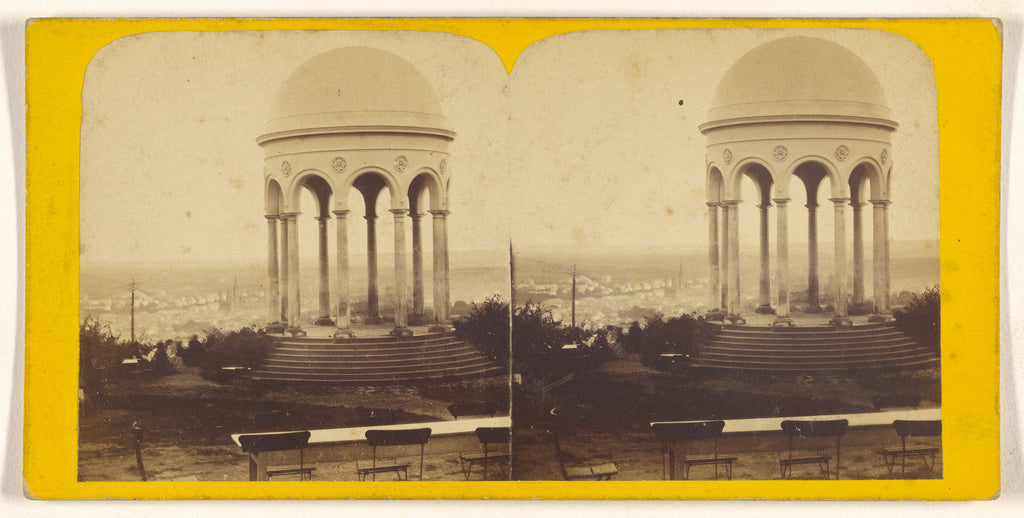 Unknown maker, German:[Panorama de Wiesbaden], Poster Print Wall Art