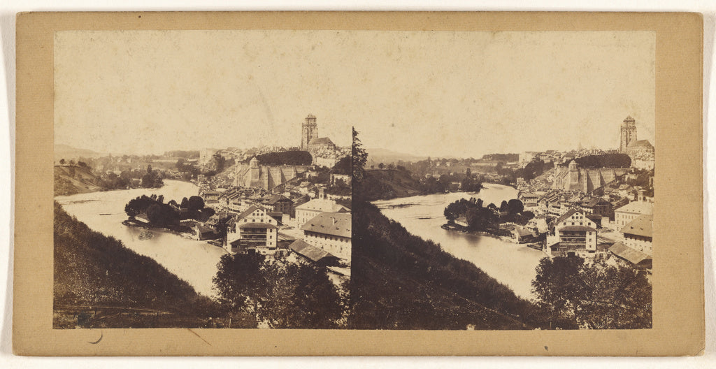 Unknown maker, German:[Suisse. Panorama de Berne], Poster Print Wall Art
