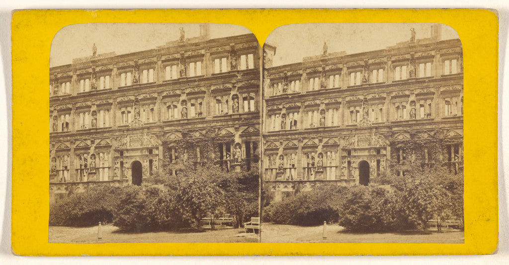 Unknown maker, German:[Palais d'othon Mauri a Heidelberg], Poster Print Wall Art