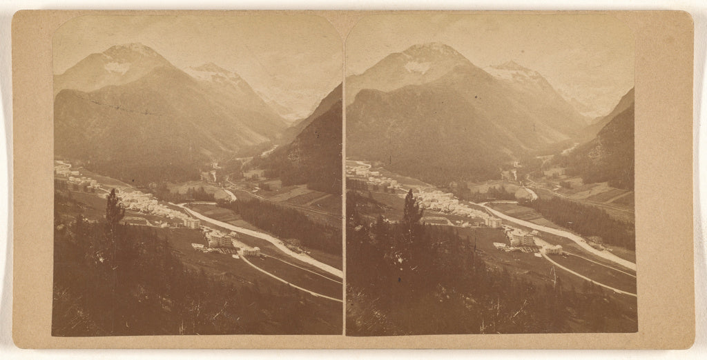 Unknown maker, German:[Pontresina nom Schafberg], Poster Print Wall Art