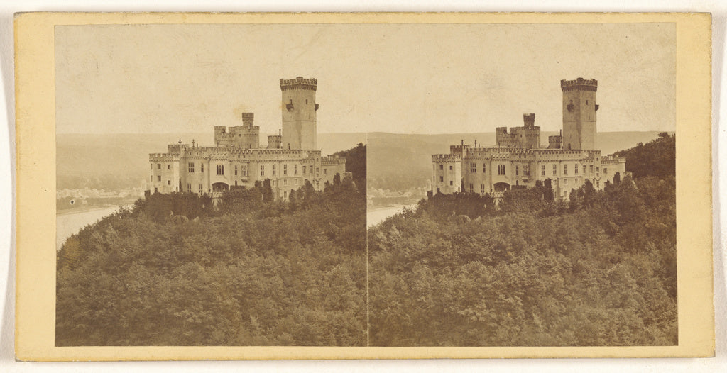 Unknown maker, German:Andernach (Prusse) Chateau de Stolzenf, Poster Print Wall Art
