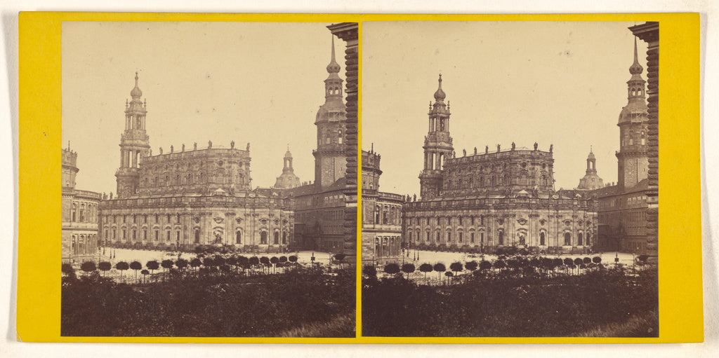 Unknown maker, German:[Katholische Kirche, Dresden], Poster Print Wall Art