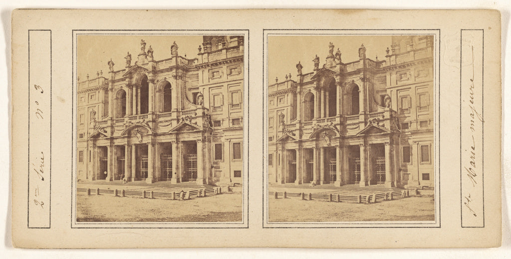 Unknown maker, Italian:[Ste. Marie majeure], Poster Print Wall Art