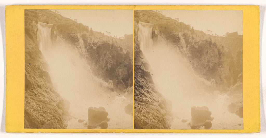 Unknown maker, Italian:Grande Cascade a Tivoli (Rome)., Poster Print Wall Art