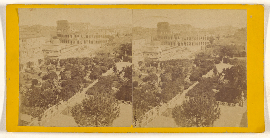 Unknown maker, Italian:[Rome. The Colosseum], Poster Print Wall Art