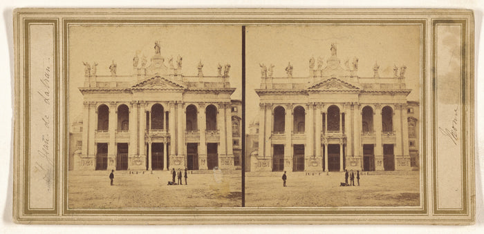 Unknown maker, Italian:[St. Jean de Latran, Rome],16x12