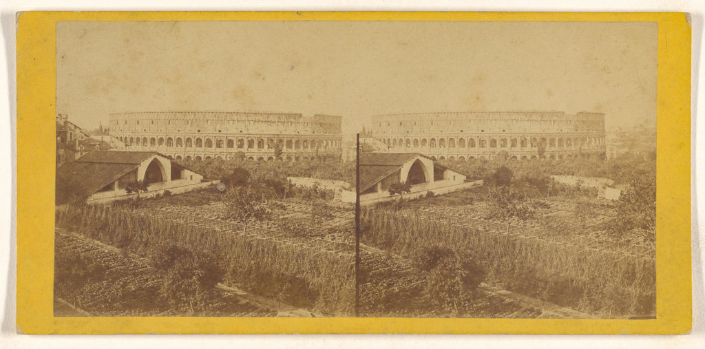 Unknown maker, Italian:[Collisseum], Poster Print Wall Art