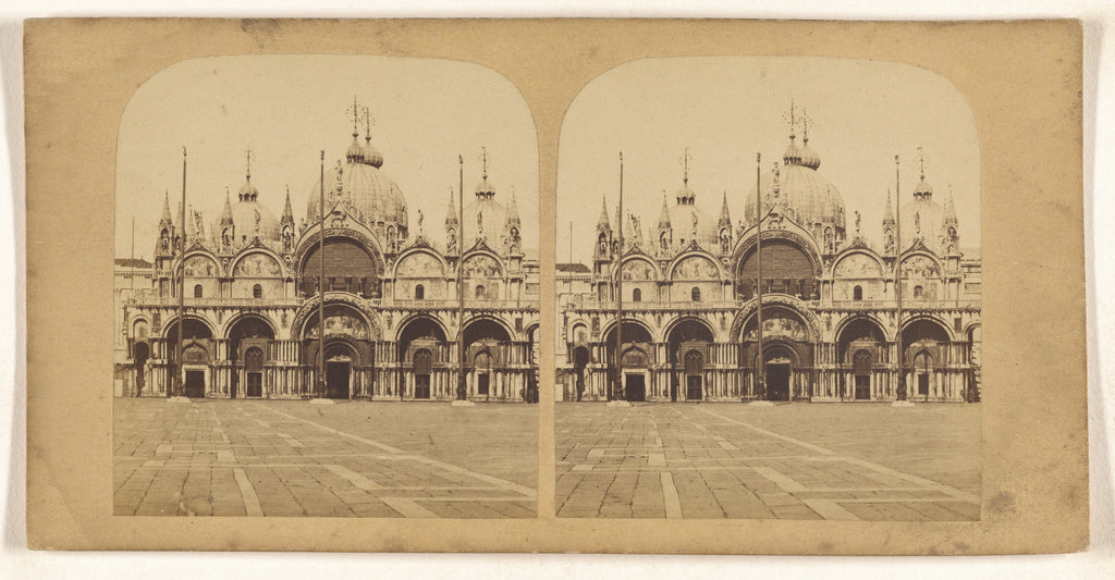 Unknown maker, Italian:[St. Marc a Venise], Poster Print Wall Art
