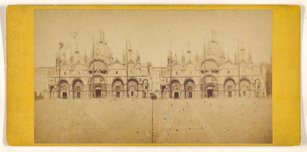 Unknown maker, Italian:[Chiesa di S. Marco, Venezia], Poster Print Wall Art