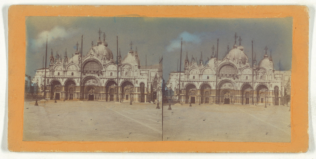 Unknown maker, Italian:[S. Marco]/[St. Marks Church, Venice], Poster Print Wall Art