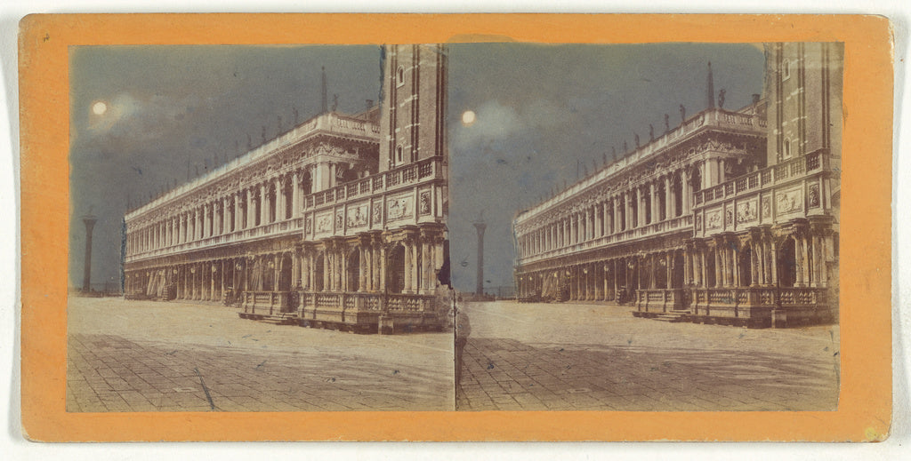 Unknown maker, Italian:[Palazzo Reale]/[Palace, Venice], Poster Print Wall Art
