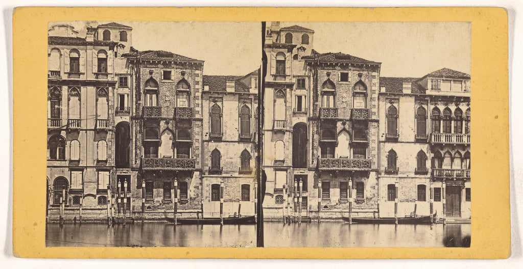 Unknown maker, Italian:[Palazzo Contarini, Fosari], Poster Print Wall Art