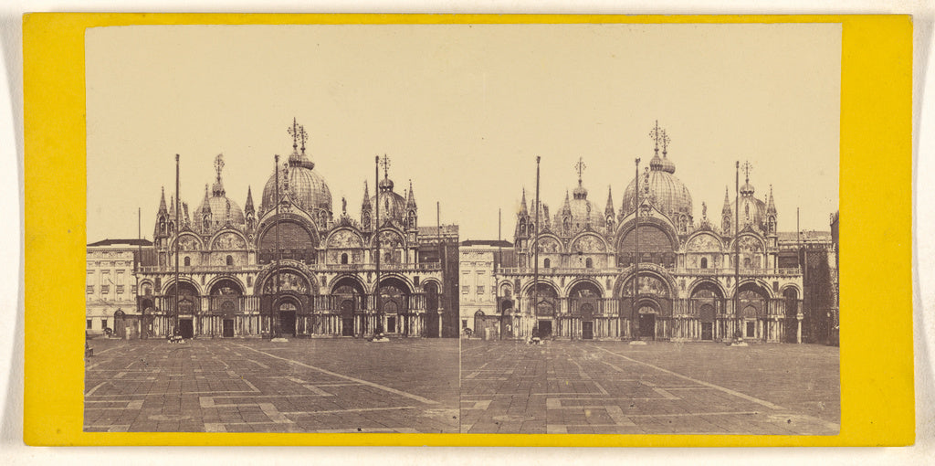 Unknown maker, Italian:[Chiesa di S. Marco], Poster Print Wall Art