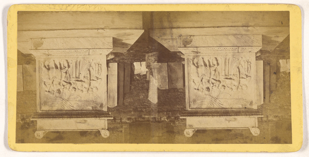 Unknown maker, Italian:[Tempio di Mercurio, Pompei], Poster Print Wall Art