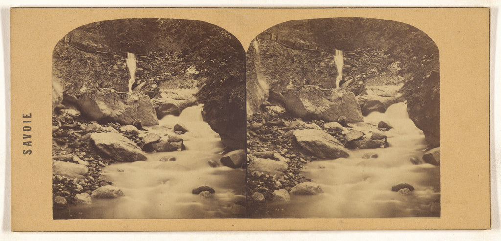 Unknown maker, Italian:[Sallanches. Gorges de Teveau], Poster Print Wall Art