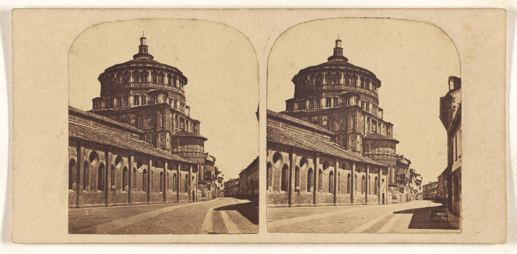 Unknown maker, Italian:Chuch [sic] of Sainta [sic] Maria del, Poster Print Wall Art