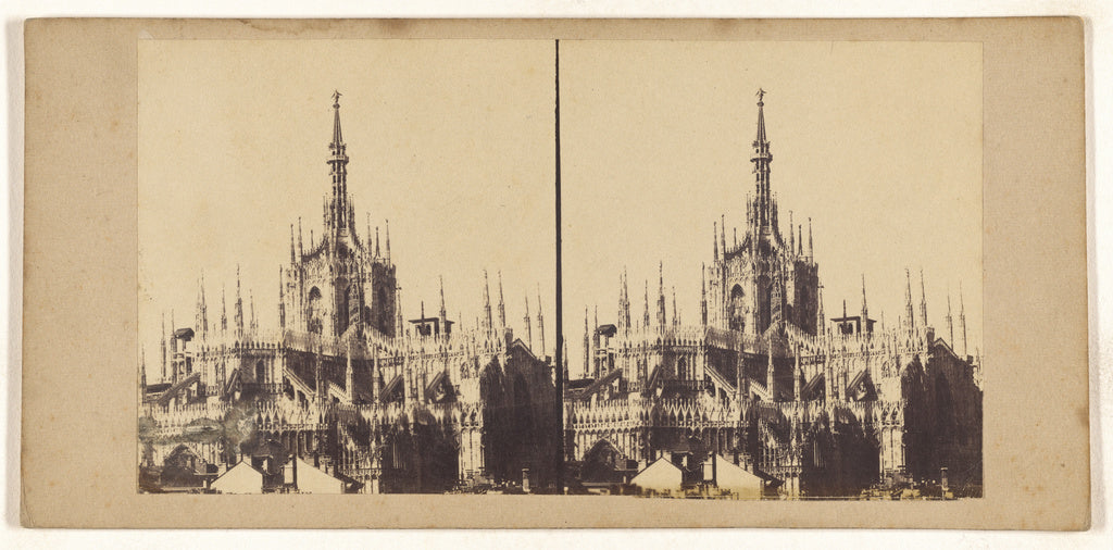 Unknown maker, Italian:[Il Duomo, Milan], Poster Print Wall Art