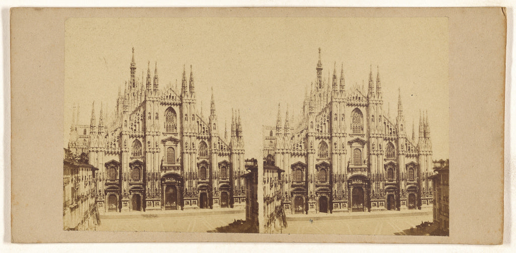 Unknown maker, Italian:[Il Duomo, Milan, Italy], Poster Print Wall Art