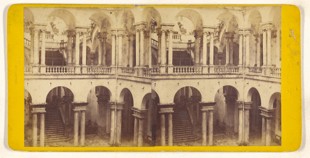 Unknown maker, Italian:[Genova Universita], Poster Print Wall Art
