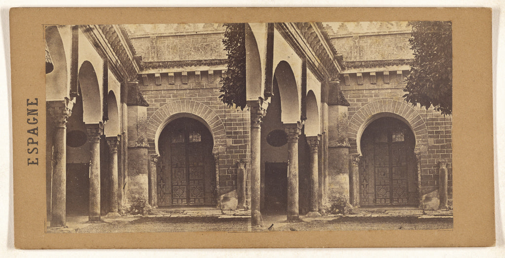 Unknown maker, Spanish:[Porte maurisqu a la masque de Cordou, Poster Print Wall Art