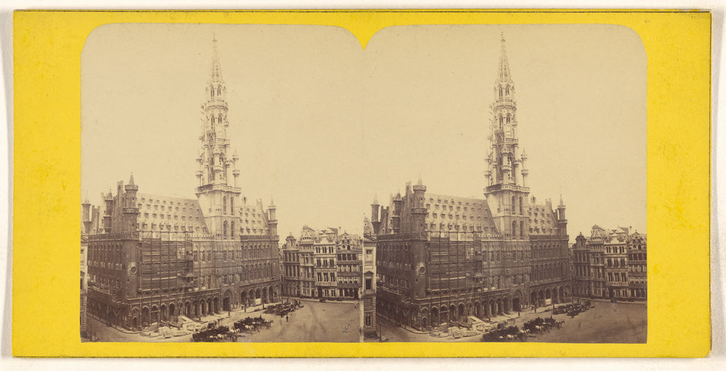 Unknown:[Bruxelles. hotel de ville], Poster Print Wall Art