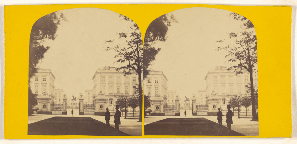 Unknown:[Avenue du Parc, Bruxelles], Poster Print Wall Art