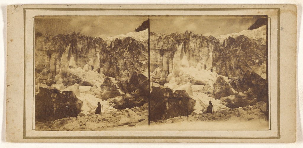 Unknown:[Glacier des Bois, Suisse], Poster Print Wall Art