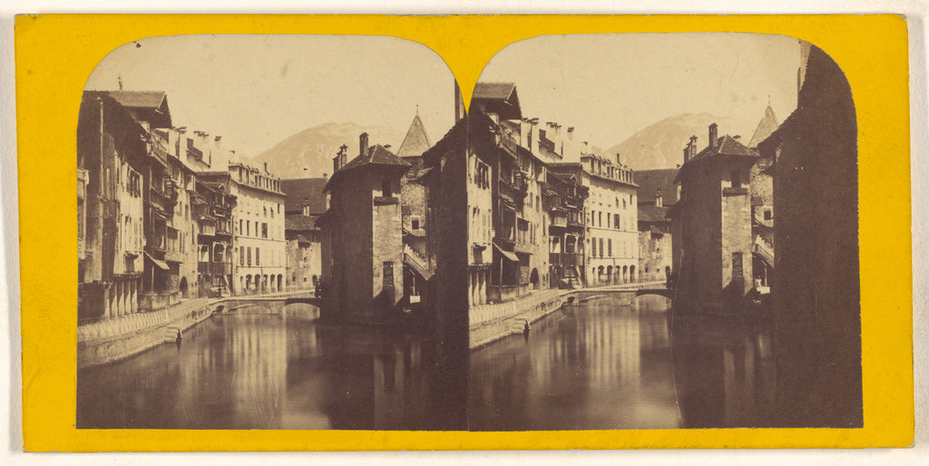 Unknown:[Annecy Rue grenette Suisse Savoie], Poster Print Wall Art