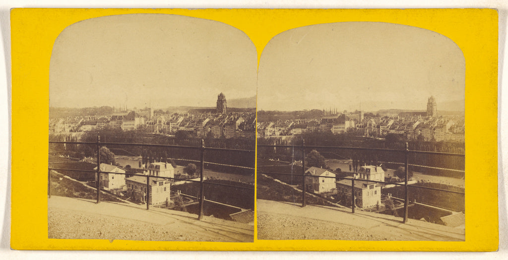 Unknown:[Berne depuis le Schanzli], Poster Print Wall Art