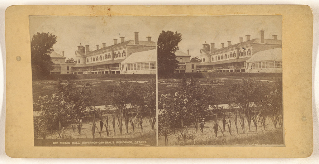 Unknown maker, Canadian:Rideau Hall, Governor-General's Resi, Poster Print Wall Art