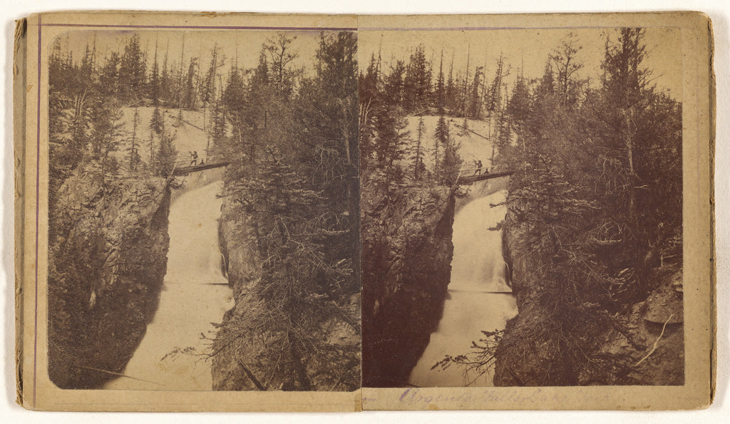 Unknown maker, Canadian:[Argenta Falls, Lake York],16x12"(A3)Poster