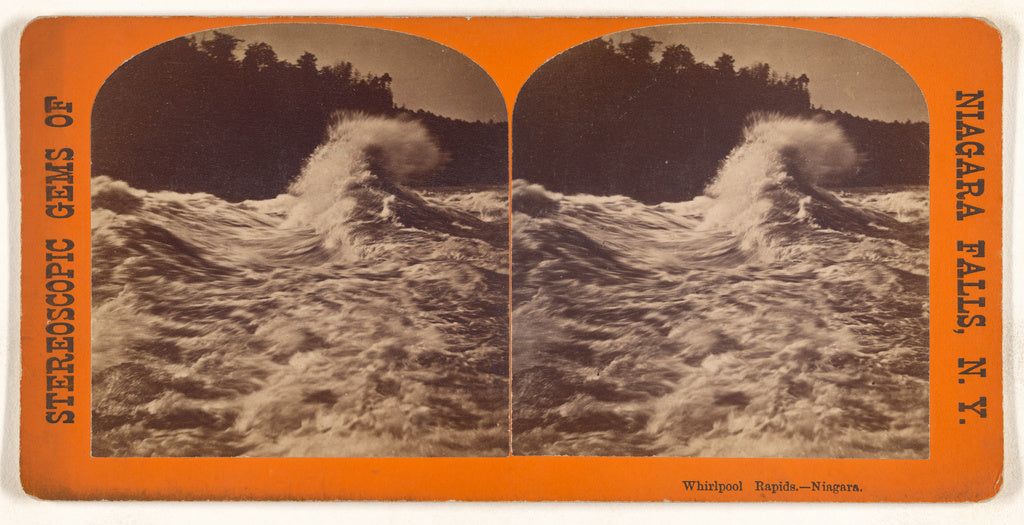 Unknown maker, Canadian:Whirlpool Rapids. - Niagara., Poster Print Wall Art
