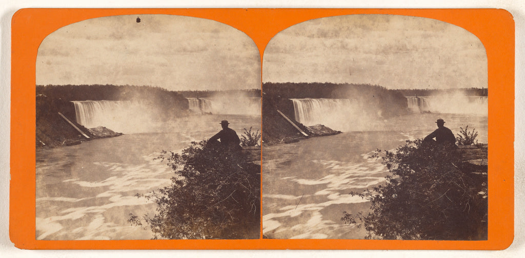 Unknown maker, Canadian:[Niagara Falls from Victoria Point, , Poster Print Wall Art