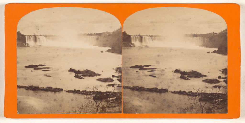 Unknown maker, Canadian:[Horseshoe Fall from the ferry, Cana, Poster Print Wall Art