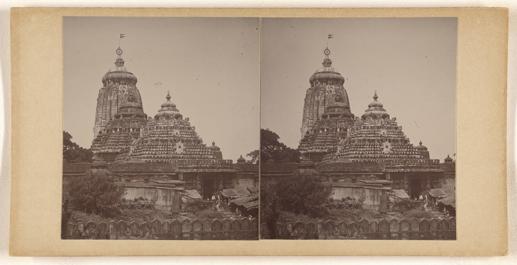 Unknown:The front of Lagannath Temple. Puri Orissa., Poster Print Wall Art