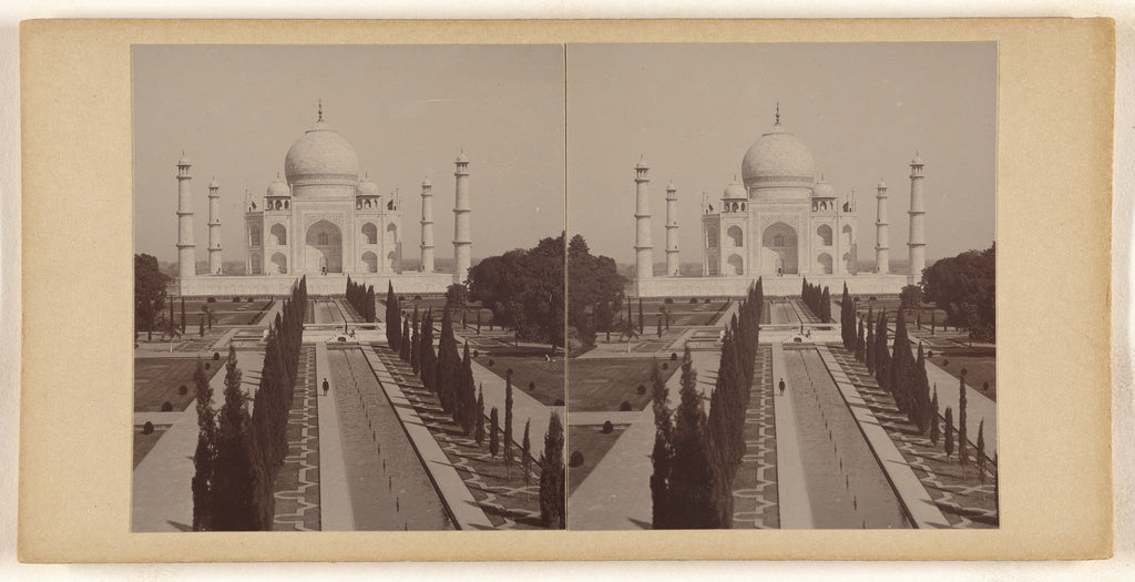Unknown:The Taj. Agra., Poster Print Wall Art
