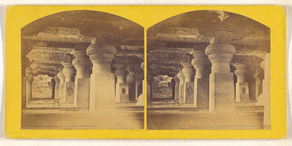 Unknown:[Doomar(sic) Leyna(sic), Interior view, Ellora],16x12"(A3)Poster