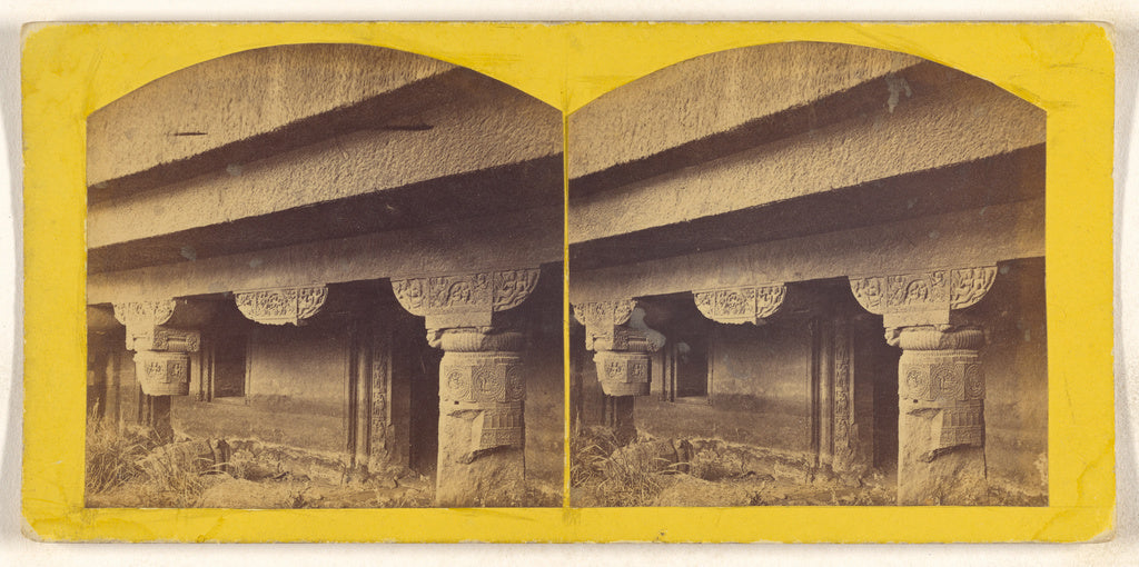 Unknown:[Cave No. 24. Entrance. Adjanta], Poster Print Wall Art