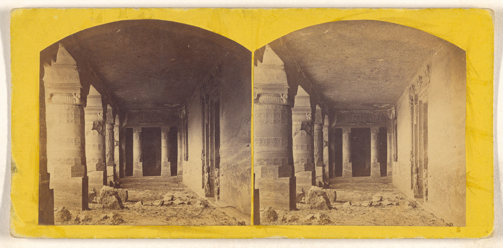 Unknown:[Cave No. 23, Entrance, Adjanta], Poster Print Wall Art